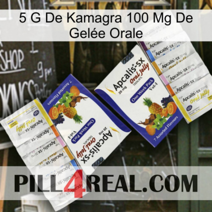 5 G De Kamagra 100 Mg De Gelée Orale 12
